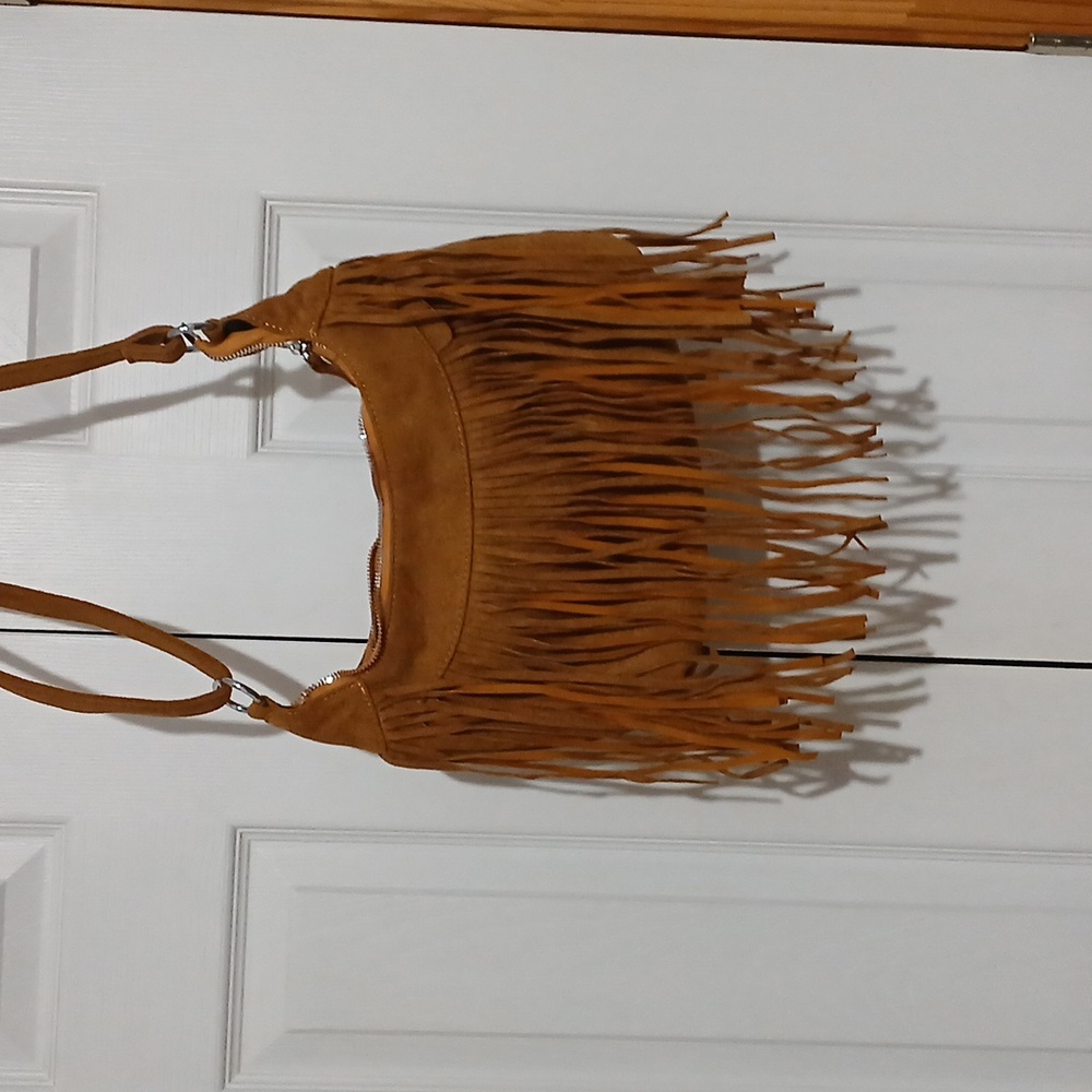 New Fringed Crossbody Purse